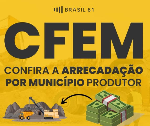 CFEM: 141 municípios da Bahia receberam R$ 9 milhões de compensação da Agência Nacional de Mineração