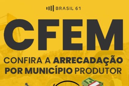 CFEM: 18 municípios de Alagoas receberam R$ 1,7 milhão de compensação da Agência Nacional de Mineração