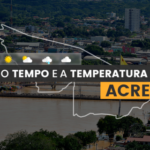 PREVISÃO DO TEMPO: Acre tem possibilidade de chuva isolada na noite desta sexta-feira (19)