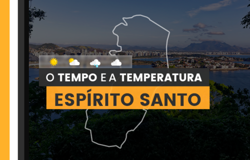 PREVISÃO DO TEMPO: Espírito Santo espera muitas nuvens, mas sem chuvas, nesta sexta-feira (19)