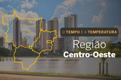 PREVISÃO DO TEMPO: Região Centro-Oeste sem possibilidade de chuvas nesta segunda-feira (15)