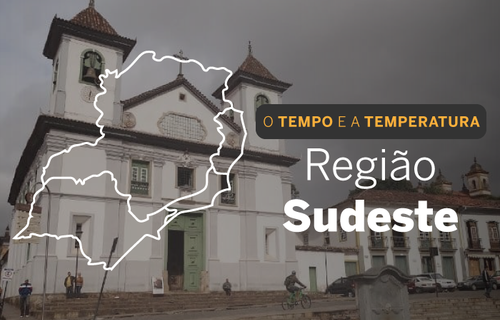 PREVISÃO DO TEMPO: Região Sudeste deve ter muitas nuvens, mas sem chuvas nesta segunda-feira (15)