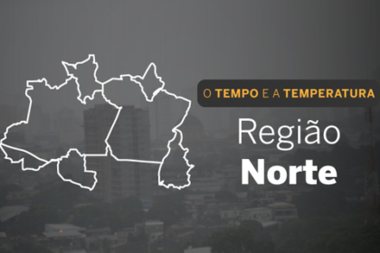 PREVISÃO DO TEMPO: alguns estados da Região Norte têm chances de chuvas intensas segunda-feira (15)