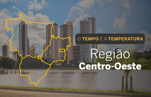 PREVISÃO DO TEMPO: domingo (14) sem chuvas em grande parte do Centro-Oeste