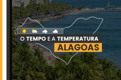 PREVISÃO DO TEMPO: nesta quinta-feira (25) são esperadas chuvas em Alagoas