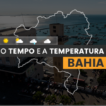 PREVISÃO DO TEMPO: nesta sexta-feira (19) são esperadas chuvas isoladas em regiões da Bahia