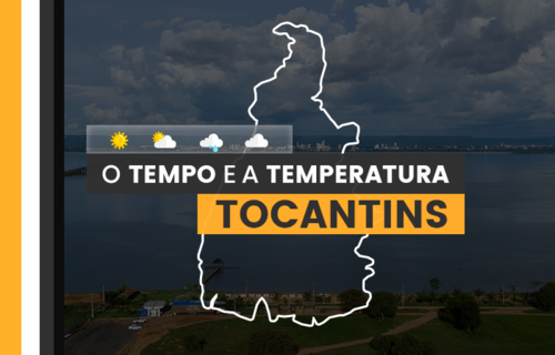 PREVISÃO DO TEMPO: quarta-feira (10) com poucas nuvens no Tocantins