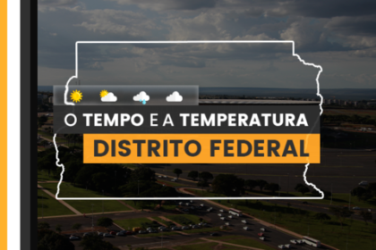 PREVISÃO DO TEMPO: quarta-feira (10) ensolarada no Distrito Federal