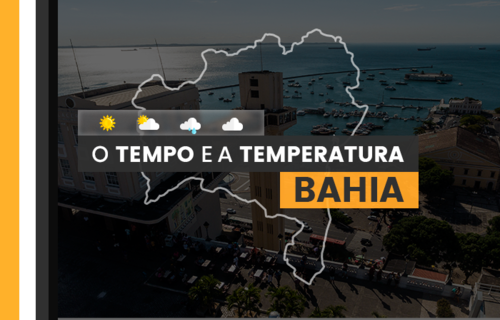 PREVISÃO DO TEMPO: quarta-feira (17) com alerta para baixa umidade, vendaval e acumulado de chuvas na Bahia