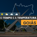 PREVISÃO DO TEMPO: quarta-feira (31) com alerta para baixa umidade em Goiás