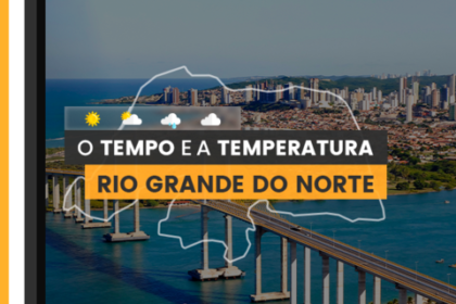 PREVISÃO DO TEMPO: quinta-feira (11) chuvosa no Rio Grande do Norte