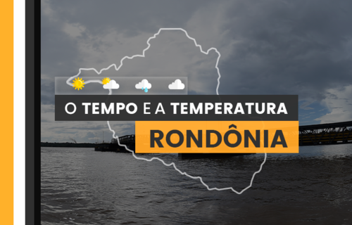 PREVISÃO DO TEMPO: quinta-feira (25) com alerta para baixa umidade em Rondônia