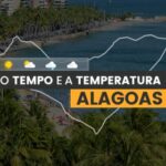 PREVISÃO DO TEMPO: sexta-feira (19) chuvosa em Alagoas