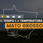 PREVISÃO DO TEMPO: terça-feira (16) com alerta para baixa umidade no Mato Grosso