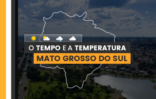 PREVISÃO DO TEMPO: terça-feira (16) com alerta para baixa umidade no Mato Grosso do Sul