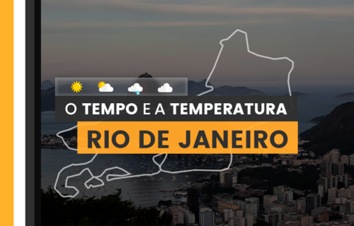 PREVISÃO DO TEMPO: terça-feira (16) com chuvas no Rio de Janeiro