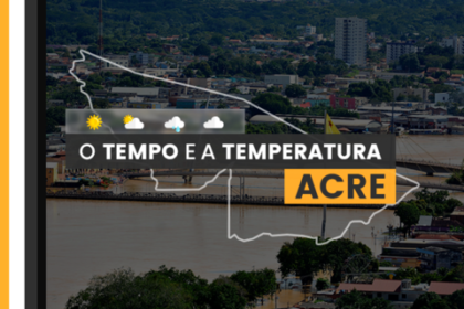 PREVISÃO DO TEMPO: terça-feira (23) com alerta para baixa umidade em Acrelândia