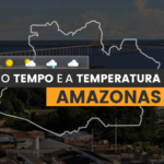 PREVISÃO DO TEMPO: terça-feira (9) com alerta para chuvas no Amazonas