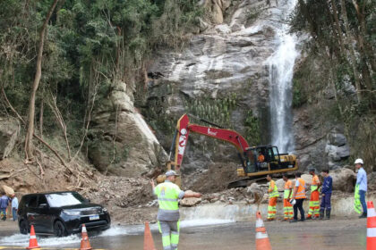 RS: um trecho de estrada está totalmente interditado e 16 parcialmente, aponta Ministério dos Transportes