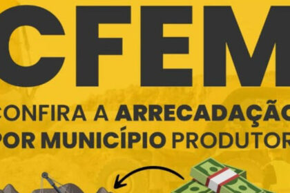 CFEM: confira ranking dos municípios produtores que recebem maiores parcelas em setembro