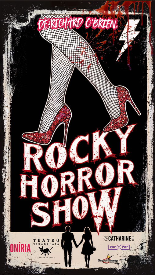 Comemorando os 50 anos do filme, musical Rocky Horror Show volta ao Brasil