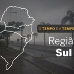 PREVISÃO DO TEMPO: Sul do Brasil terá pancadas de chuva e trovoadas, nesta sexta-feira (13)