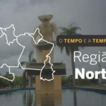 PREVISÃO DO TEMPO: Variação de temperaturas marca o sábado na Região Norte