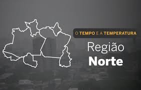 PREVISÃO DO TEMPO: Norte terá predominância de tempo chuvoso, nesta sexta-feira (8)