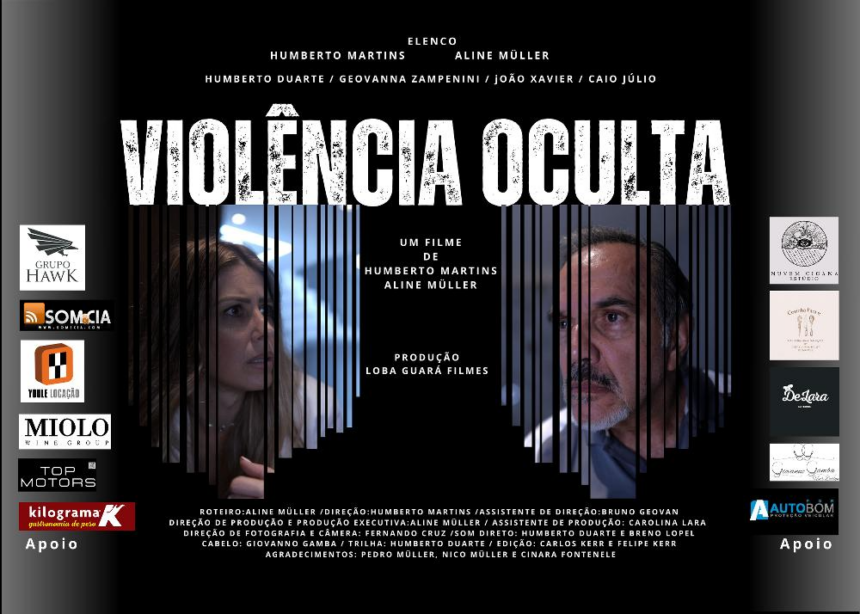 Aline Müller e Humberto Martins expõe a ‘Violência Oculta’: um filme impactante sobre a luta contra a violência à mulher