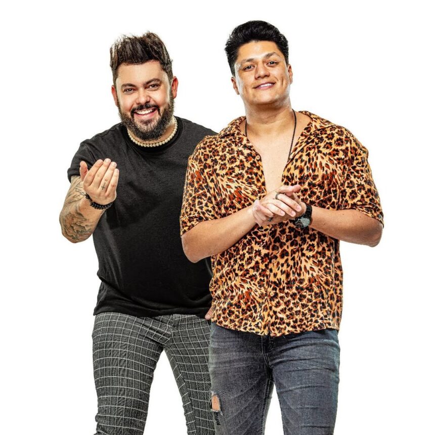 João Lucas e Leandro cantam seus sucessos no “Aparecida Sertaneja”