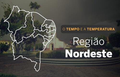 PREVISÃO DO TEMPO: Nordeste deve contar com chuvas em boa parte da região, nesta sexta-feira (6)