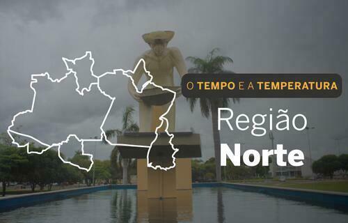 PREVISÃO DO TEMPO: tempo chuvoso continua na região Norte, neste domingo (29)