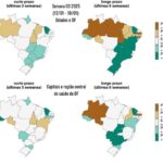 Nove estados com tendência de aumento de SRAG, alerta Fiocruz