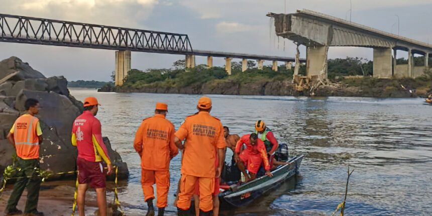 Queda da ponte sobre Rio Tocantins: mergulhadores retomam buscas por desaparecidos