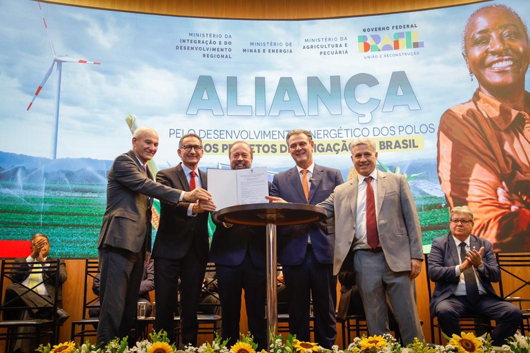 Governo Federal assina acordo para garantir energia sustentável na agricultura irrigada