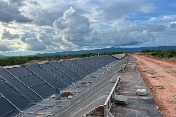 CE e PB: Obras do Ramal do Apodi avançam e já chegam a 72% de conclusão