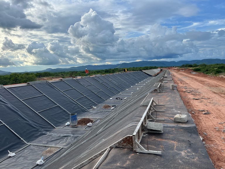 CE e PB: Obras do Ramal do Apodi avançam e já chegam a 72% de conclusão