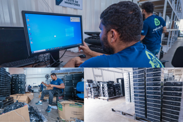 Ministério das Comunicações recebe doação de 1,5 mil computadores para programa de inclusão digital