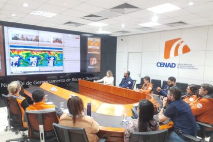Defesa Civil Nacional coordena ações de preparação para chuvas intensas no litoral leste da região Nordeste