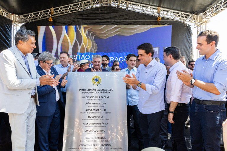 Porto de Cabedelo é inaugurado com investimento superior a R$ 300 milhões