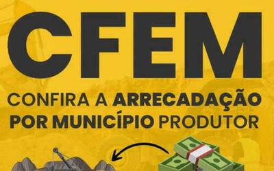 CFEM: ANM repassa R$ 478 milhões a estados e municípios produtores minerários