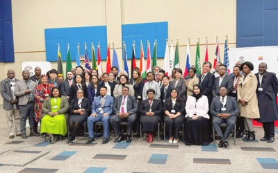 Na África do Sul, MIDR participa de reuniões técnicas sobre redução do risco de desastres