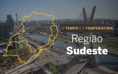 PREVISÃO DO TEMPO: Quinta-feira (17) será de sol e tempo firme em todo o Sudeste