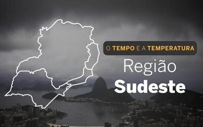 PREVISÃO DO TEMPO: Sudeste terá céu claro e com poucas nuvens, nesta quinta-feira (10)