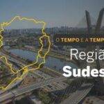 PREVISÃO DO TEMPO: Sudeste terá tempo firme nesta quarta-feira (16)