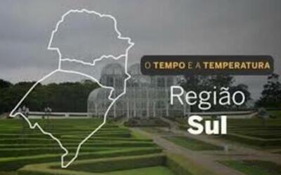 PREVISÃO DO TEMPO: Sul terá poucas nuvens, nesta quinta-feira (10)