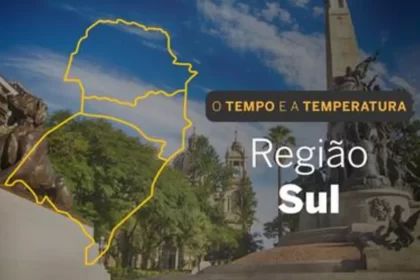 PREVISÃO DO TEMPO: sábado (5) com sol na Região Sul