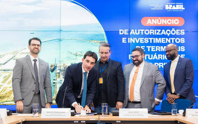 Setor portuário: MPor anuncia R$ 4,72 bi em investimentos