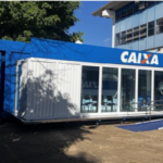 Sol Nascente (DF) recebe a primeira unidade móvel automatizada da CAIXA no país