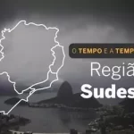 PREVISÃO DO TEMPO: Instabilidades avançam e chuva atinge parte do Sudeste
